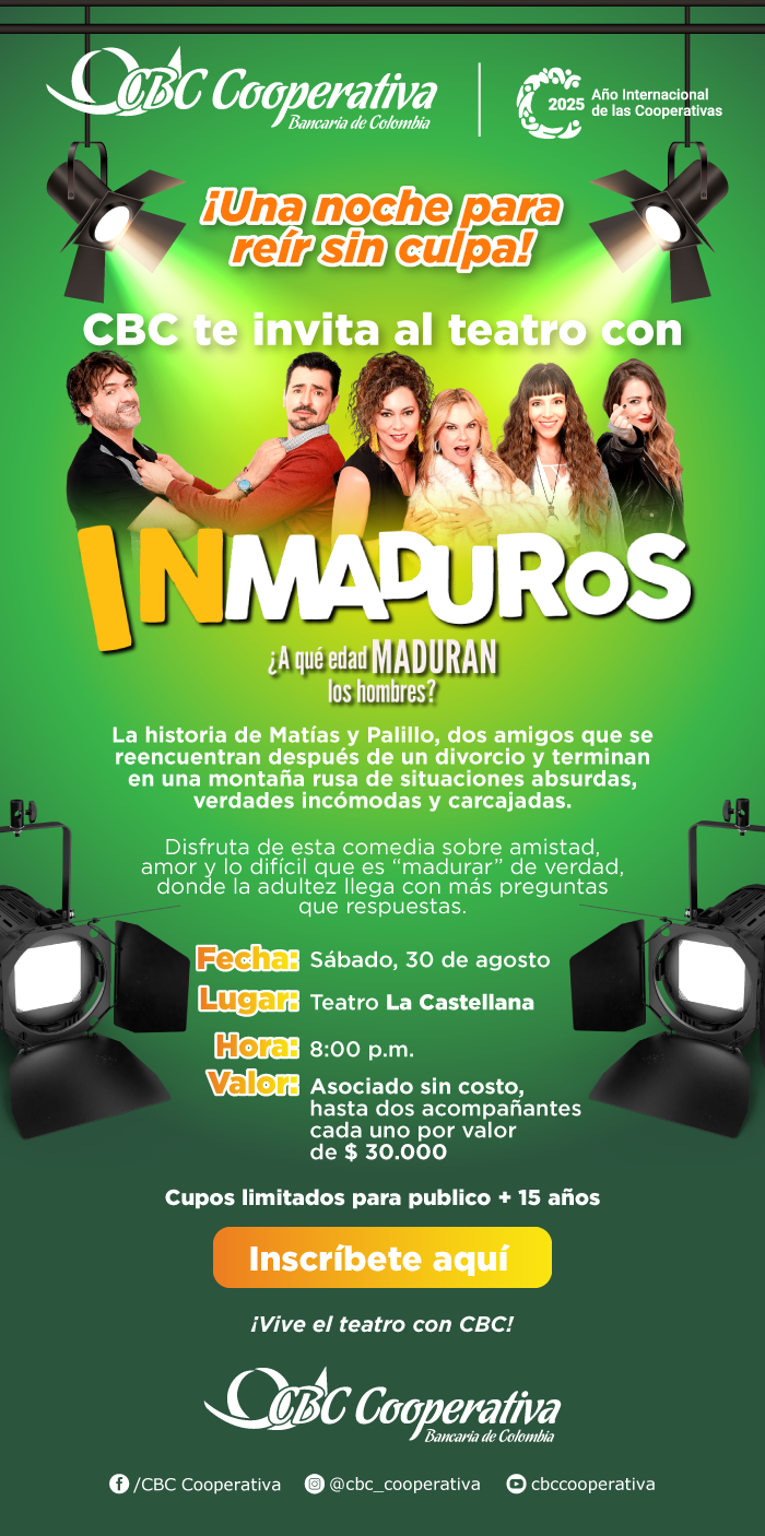 Obra de teatro-vive el teatro con CBc-Inmaduros